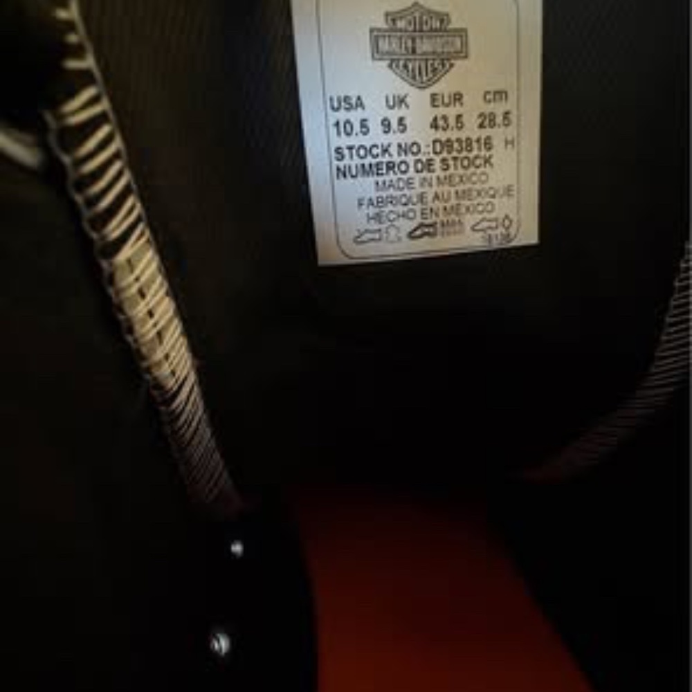 Harley Davidson high top sneakers - Picture 4 of 4